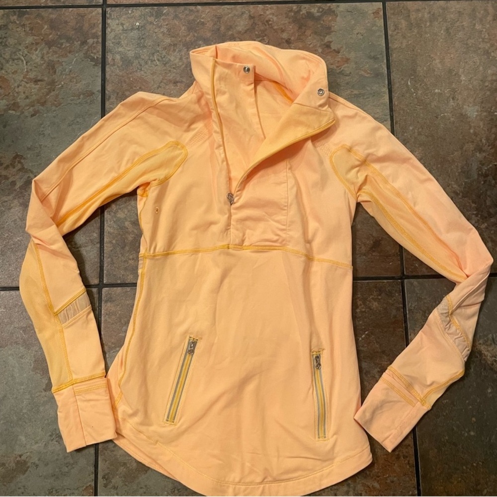 Lululemon Yellow Long Sleeve Pullover